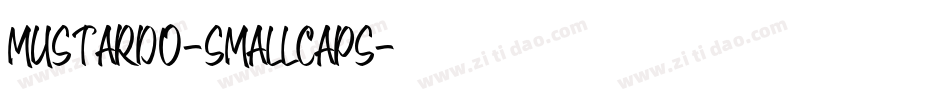 Mustardo-SmallCaps字体转换