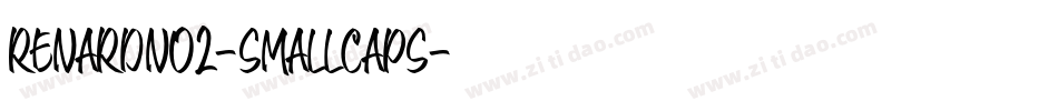 RenardNo2-SmallCaps字体转换