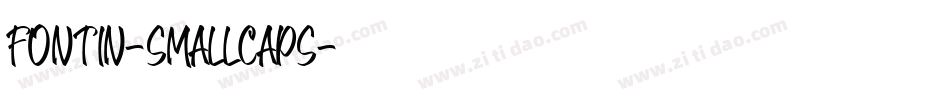 Fontin-SmallCaps字体转换 Fontin-SmallCaps字体转换