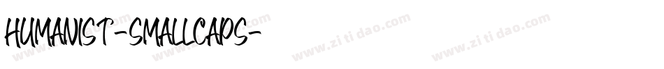 Humanist-SmallCaps字体转换