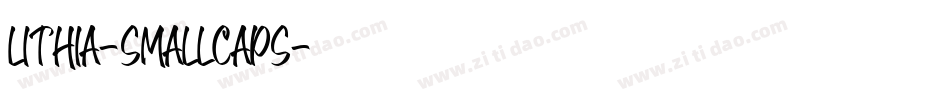 Lithia-SmallCaps字体转换 Lithia-SmallCaps字体转换