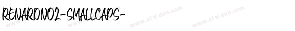 RenardNo2-SmallCaps字体转换