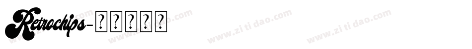 Retrochips字体转换