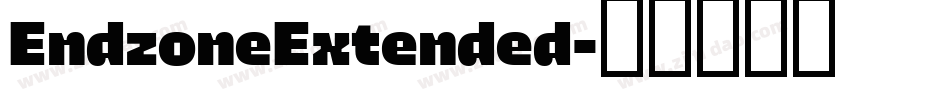 EndzoneExtended字体转换