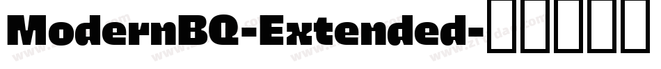 ModernBQ-Extended字体转换