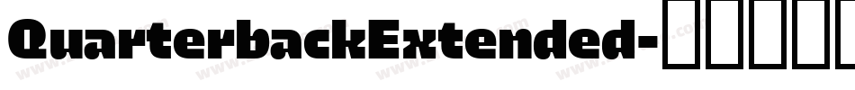 QuarterbackExtended字体转换