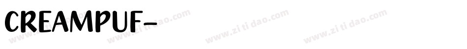 CREAMPUF字体转换