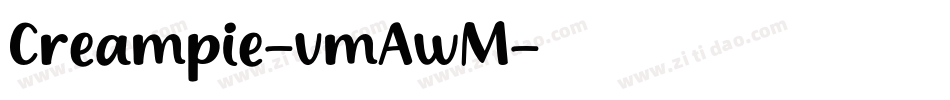 Creampie-vmAwM字体转换