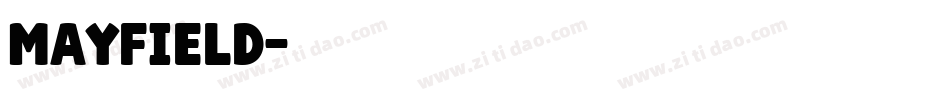 Mayfield字体转换