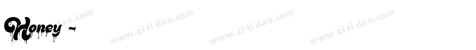 Honey懿字体转换