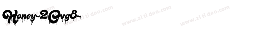 Honey-2Ovg8字体转换