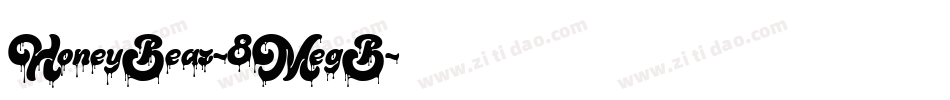 HoneyBear-8MegB字体转换