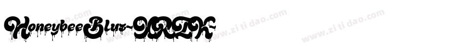 HoneybeeBlur-XRZK字体转换