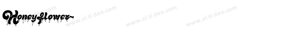 Honeyflower字体转换