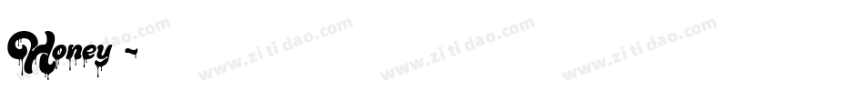 Honey懿字体转换