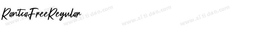 RantcaFreeRegular字体转换