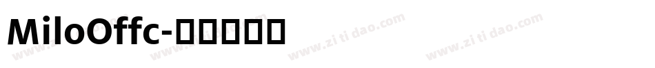 MiloOffc字体转换