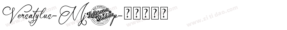 Versatylus-Mj5p字体转换