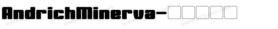 AndrichMinerva字体转换