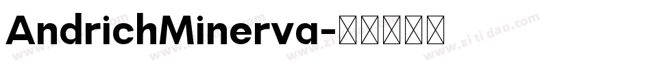 AndrichMinerva字体转换