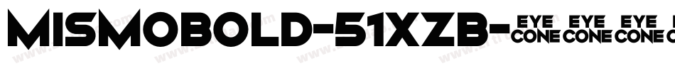 MismoBold-51XZB字体转换
