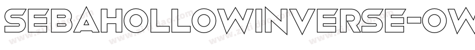 SebaHollowInverse-owwnx字体转换
