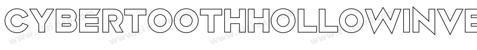 CybertoothHollowInverse-GWDP字体转换