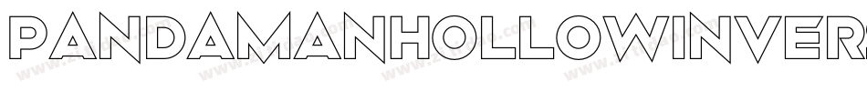 PandamanHollowInverse-xEXK字体转换