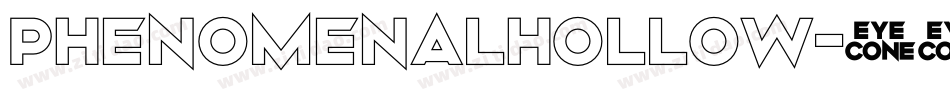 PhenomenalHollow字体转换