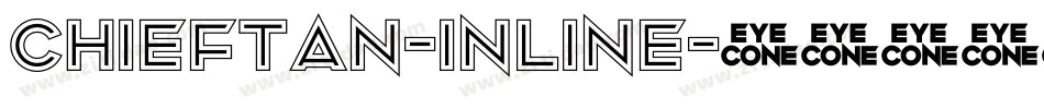 Chieftan-Inline字体转换