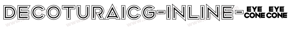 DecoturaICG-Inline字体转换