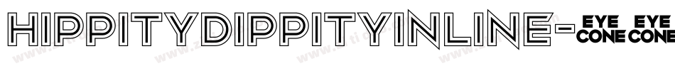 HippityDippityInline字体转换 HippityDippityInline字体转换
