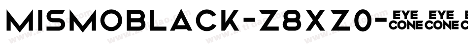 MismoBlack-z8Xz0字体转换