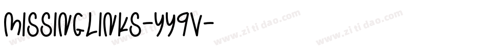 Missinglinks-Yy9v字体转换