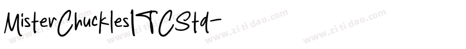 MisterChucklesITCStd字体转换