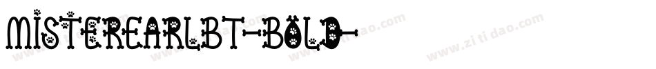 MisterEarlBT-Bold字体转换