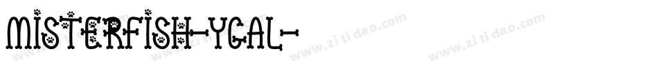 MisterFish-YGAL字体转换