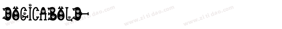 dogicabold字体转换