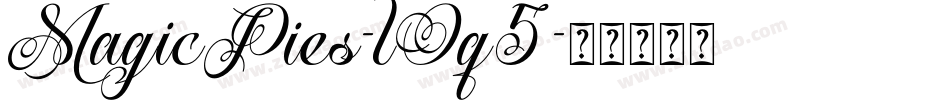 MagicPies-lOq5字体转换