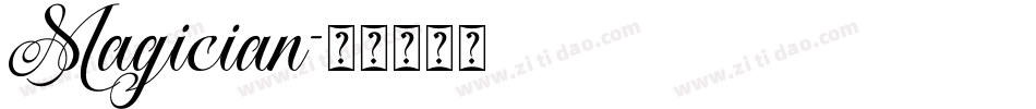 Magician字体转换