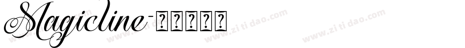 Magicline字体转换