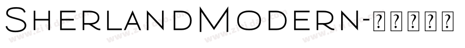 SherlandModern字体转换