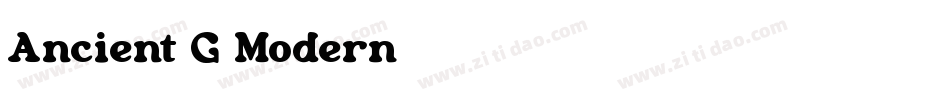 Ancient-G-Modern字体转换
