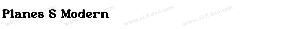 Planes-S-Modern字体转换