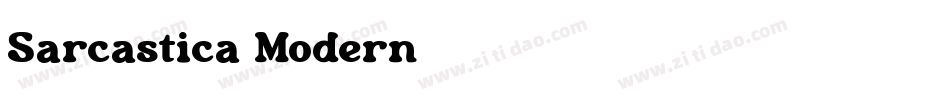 Sarcastica-Modern字体转换