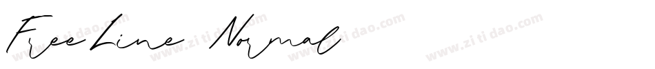 FreeLine-Normal字体转换 FreeLine-Normal字体转换