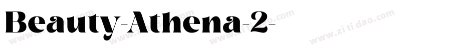 Beauty-Athena-2字体转换