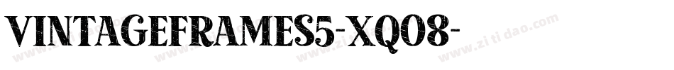 VintageFrames5-xqo8字体转换