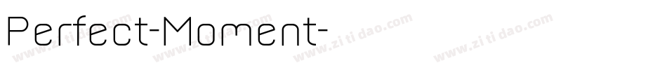 Perfect-Moment字体转换