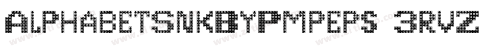 AlphabetSnkByPmpeps-3rvZ字体转换